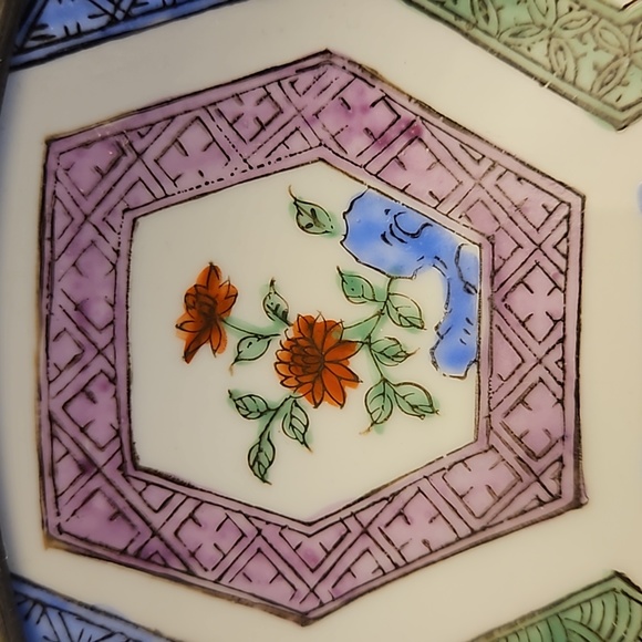 Neiman Marcus Pewter and Porcelain Bowl, Vintage - Picture 8 of 13